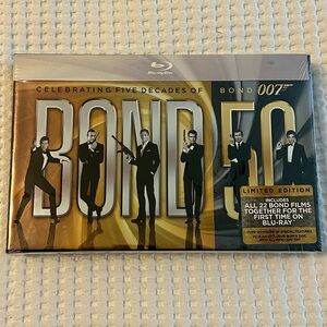 James Bond 50th Anniversary BlueRay DVD Box Set